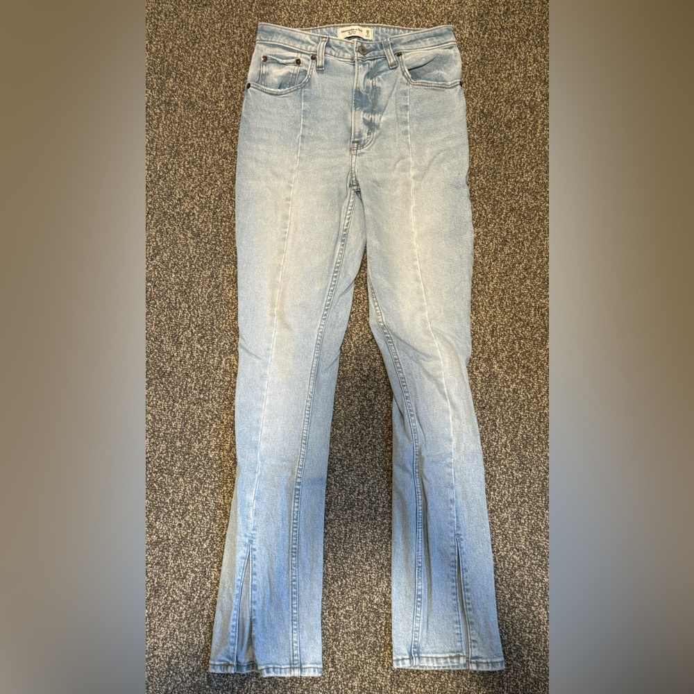 Abercrombie & Fitch Skinny Jeans with Split Hems